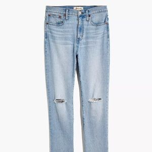 NWT Madewell The High-Rise Slim Crop Boyjean size 25 jeans
